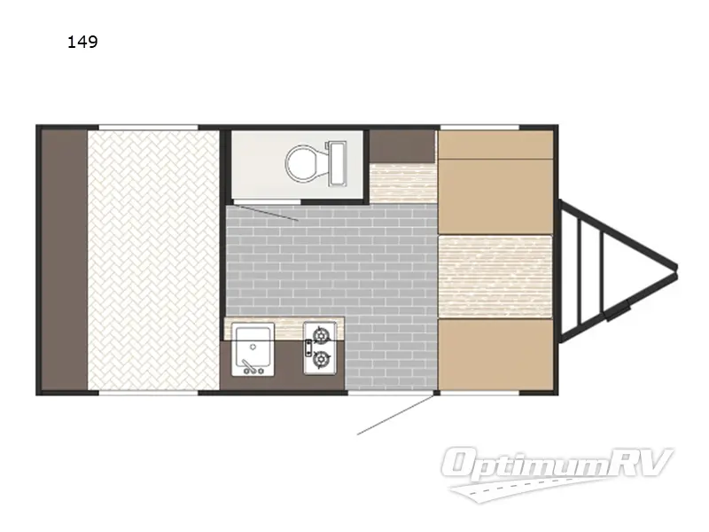 2027 Sunset Park RV 149 Sunray 149 Sunray floorplan